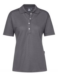 Dunkelgraues Damen Poloshirt